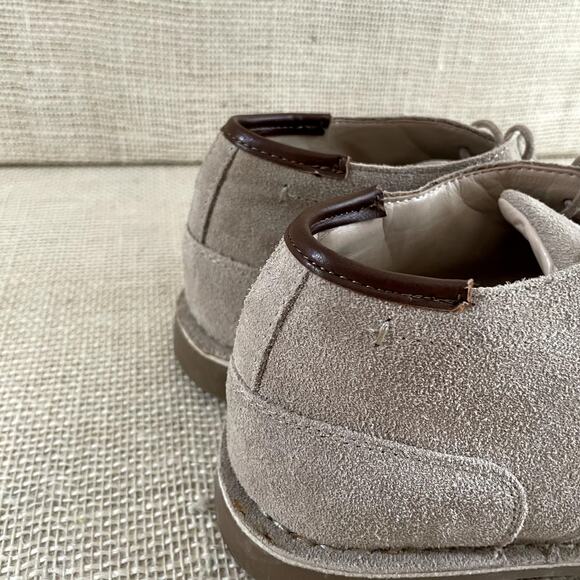 Kenneth Cole Real Deal Tan Suede Chukka Boots Lace Up Women's Size 5 - Picture 8 of 11